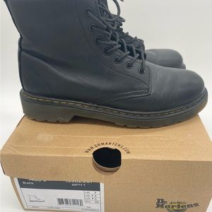 Black Doc Martens Big Girl Size 4